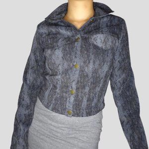 Vintage Harlow Snake print jacket